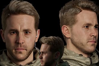realistic metahuman ai avatar arkit blendshape livelink facial rig mocap ue5