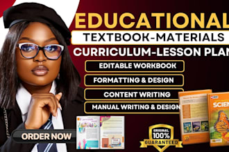 do booklet textbook workbook and education learning materials in canva or adobe