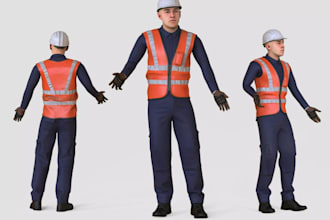 do 3d metahuman character, reallusion character, cc5 for unity or ue5,iclone8