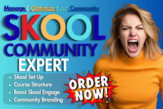 do skool community promotion, increase skool members, podia community setup