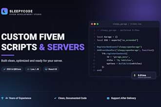 fix your fivem script bugs and errors