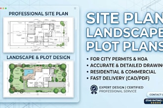 design UK architectural site plans plot plans and landscape designs for permit