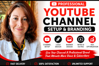 create german youtube channel setup and branding