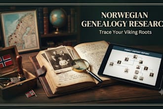 do genealogy research of your norwegian ancestors