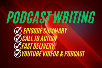 create powerful podcast scripts fast