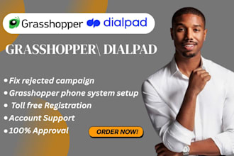fix rejected a2p 10dlc for grasshopper and dialpad