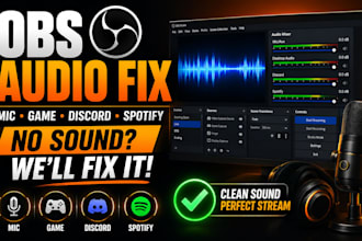 fix obs microphone, audio and call of duty capture issues