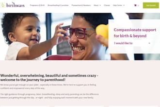 design wix birth doula website doula service website childbirth doula website