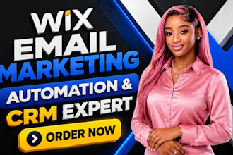 wix email marketing, campaign, automation CRM, booking, appointments, analytics