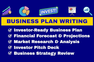 write sba business startup plan executive summary investor plan ppt pitch deck