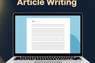 write SEO crypto articles and blog posts for your website