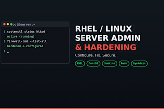 administer and harden your rhel linux server
