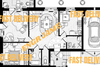 create professional site plans, floor plans, and architectural cad drawings