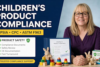 draft children product compliance, cpsia, CPC, astm f963, coa and product safety