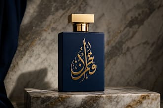 design a custom arabic calligraphy logo and monogram art