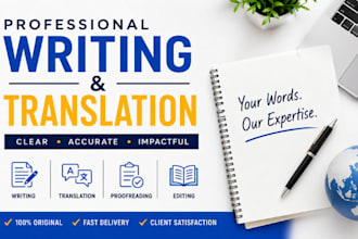 do writing and translations professionally