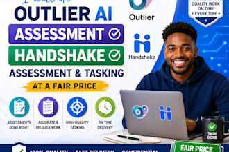 do outlier ai assessment handshake assessment and tasking at a fair price