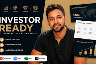 design venture capital pitch deck, investor presentation, fundraising powerpoint