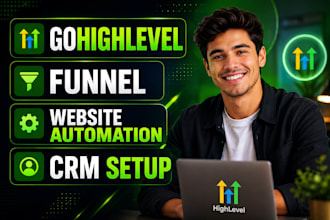 build gohighlevel funnel website gohighlevel automation crm setup a2p 10dlc