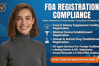 handle fda food, drug, and device registration fast
