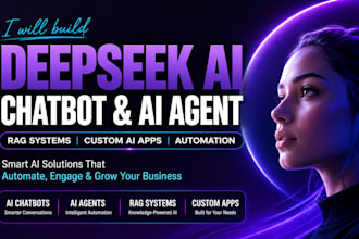 build deepseek ai chatbot, ai agent, rag and custom ai app