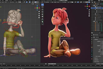 3d character modeling, animation, body rigging, bone, in iclone 8, cc4, cc5, ue5