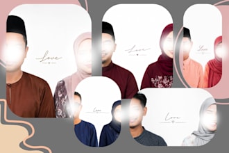 edit your photo into a romantic couple wallpaper