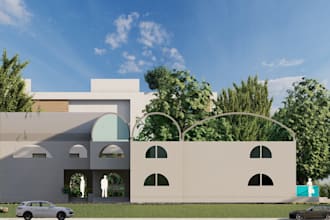 create photorealistic architectural 3d rendering