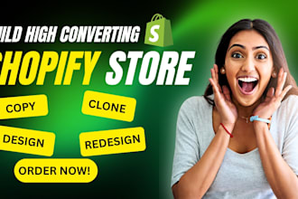 clone, copy or revamp shopify websites or shopify stores