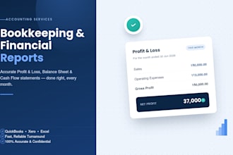 prepare accurate profit and loss statement and reports
