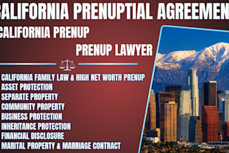 draft california prenuptial agreement for asset protection