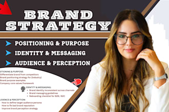 build brand strategy, competitor analysis, marketing plan, 30 days action plan