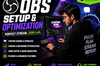 setup and optimize obs studio for professional twitch youtube streaming