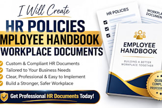 create HR policies employee handbook and workplace documents