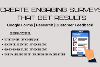 create engaging online surveys, feedback forms, and questionnaires