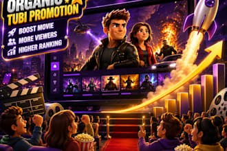 boost tubi movie, organic tubi promotion, increase tubi viewers and ranking