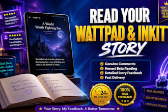 comment on your wattpad beta reader inkitt