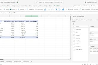 create pivot tables and pivot charts in excel