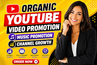 do organic youtube video promotion music promotion for channel growth
