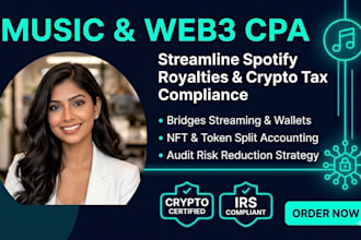 be your spotify music CPA for web3 accounting and crypto tax