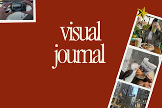 create aesthetic editable canva journal and scrapbook templates