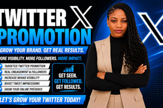 grow organic x twitter followers growth with strategic x marketing and promotion