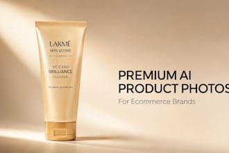 create premium ai product photos for your ecommerce brand
