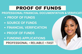 prepare source of funds and proof of funds documents