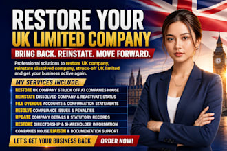 restore UK company reinstate dissolved strike off uk ltd