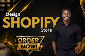 build a profitable shopify dropshipping store or design shopify website to earn