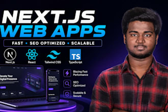 build a modern startup landing page with nextjs and react