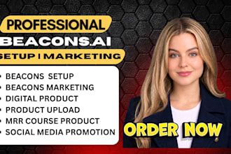 setup beacons ai store, beacons ai, beacons ai marketing, beacons ai product