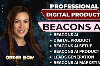 setup beacons ai store, beacons ai, beacons ai marketing, beacons ai product