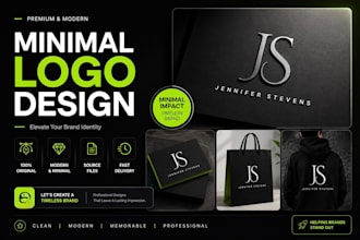 design a minimalist logo create edit